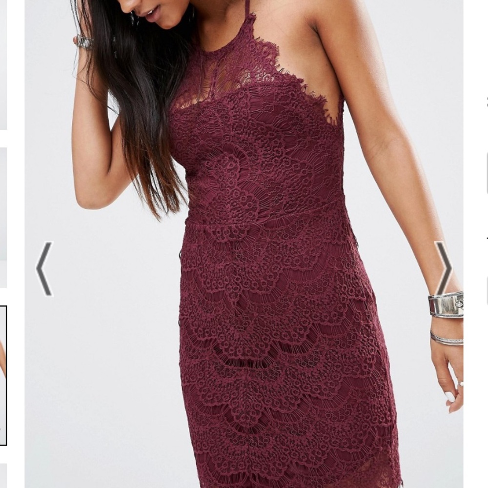 Free People She’s Got It Dress Raspberry Size Medium - Picture 4 of 10
